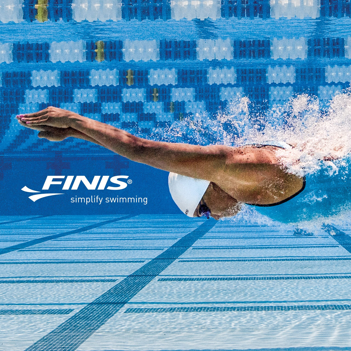 FINIS Duo simple interface for quick navigation mid-swim