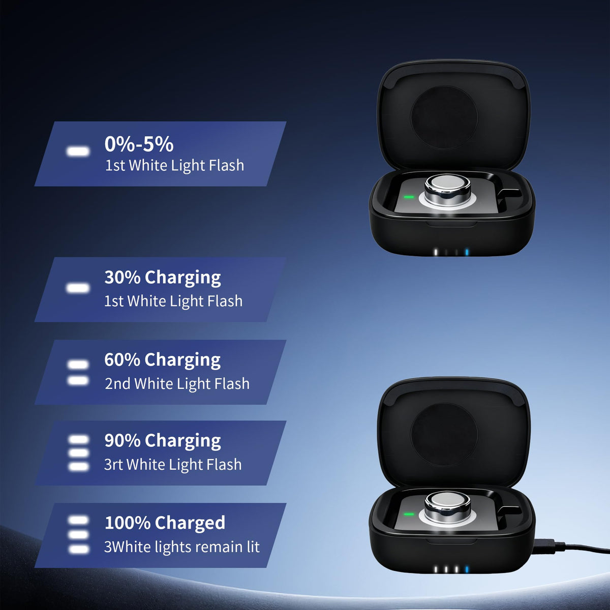 finlusri compact size held in hand shows portability for daily use