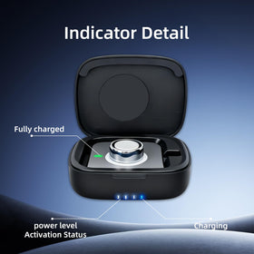 finlusri led indicator lights on the case indicate charging status clearly