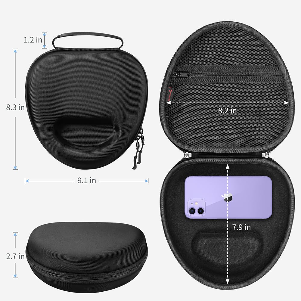 FINTIE AirPods Max case auto wake sleep saves power
