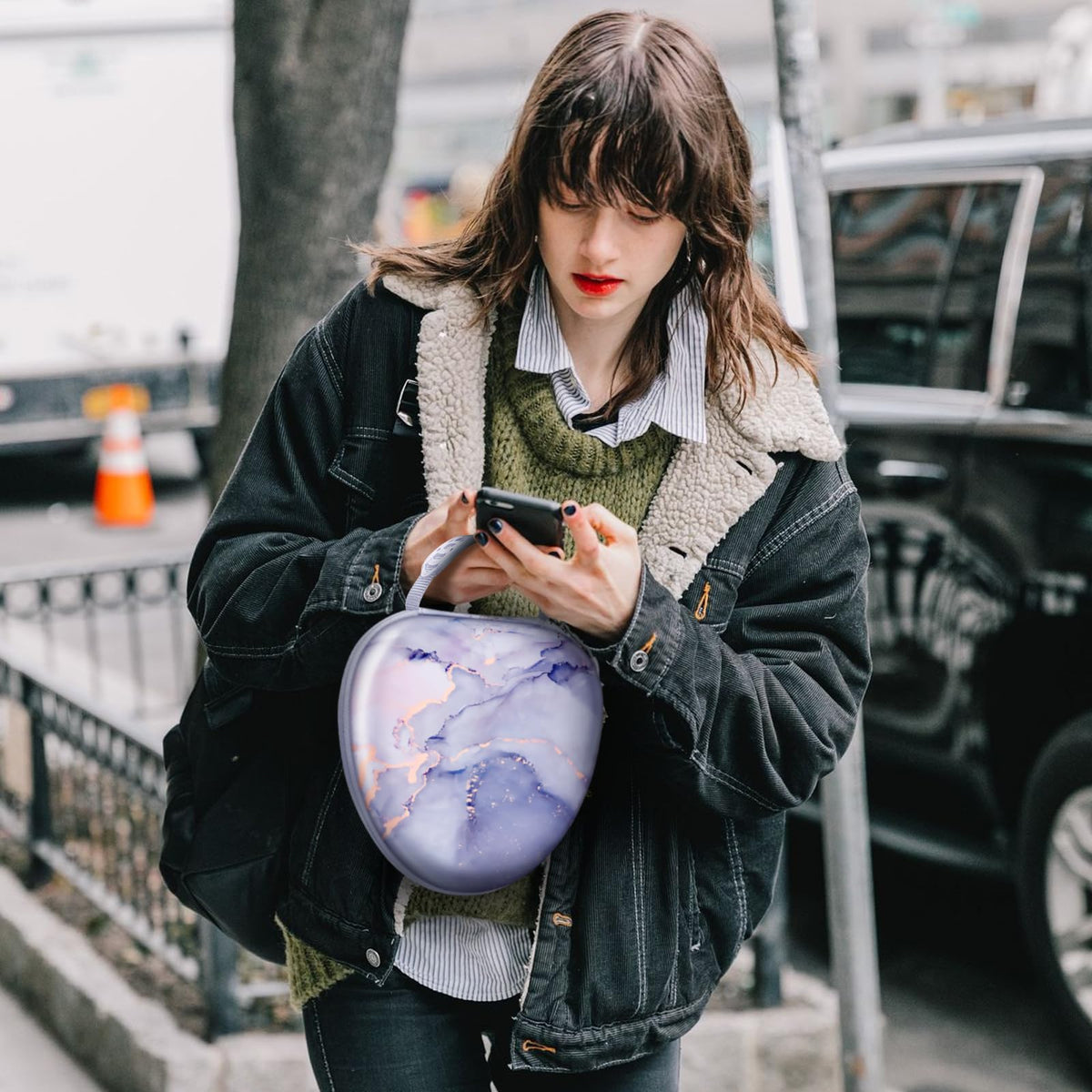 FINTIE AirPods Max case fits in backpacks or luggage without bulk