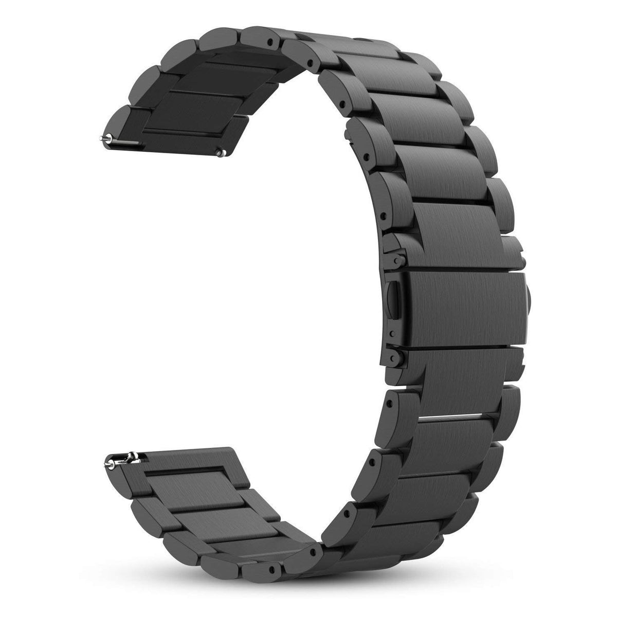 FINTIE metal band on a smartwatch in an office setting for dressy look