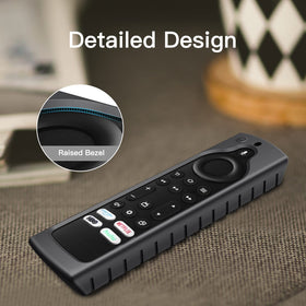 FINTIE open-pocket design lets you insert and secure the remote easily.