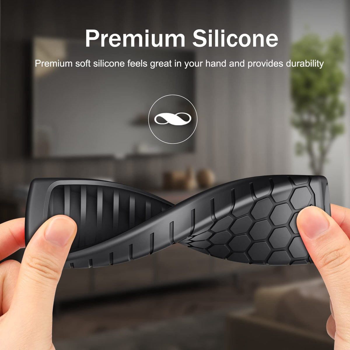 FINTIE case ensures full access to ports and functions for the remote.