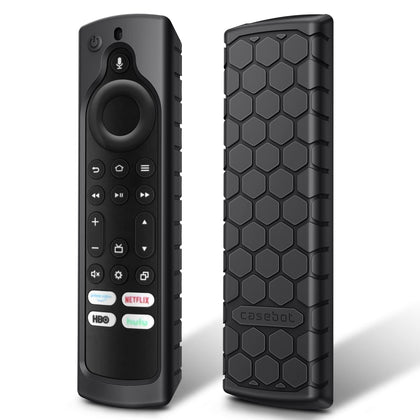 FINTIE silicone case for 6.2-inch Fire TV remote provides anti-slip grip.