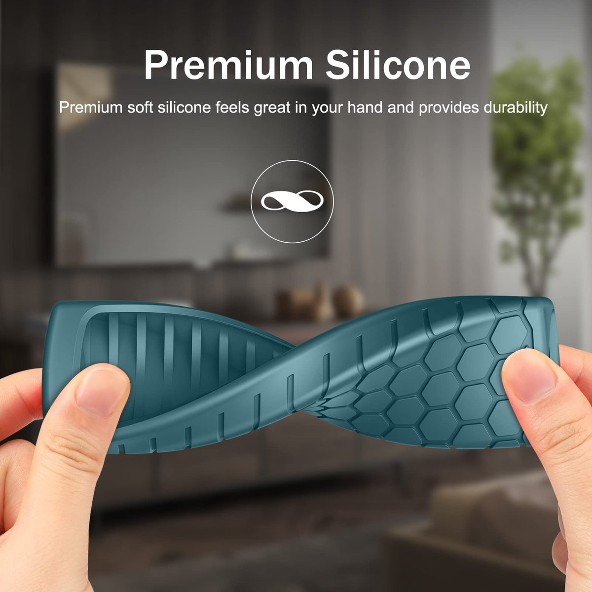 FINTIE lightweight design adds minimal bulk for kids using the remote