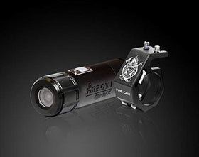 Fire Cam Onyx 4K camera close-up highlighting rugged design for rides