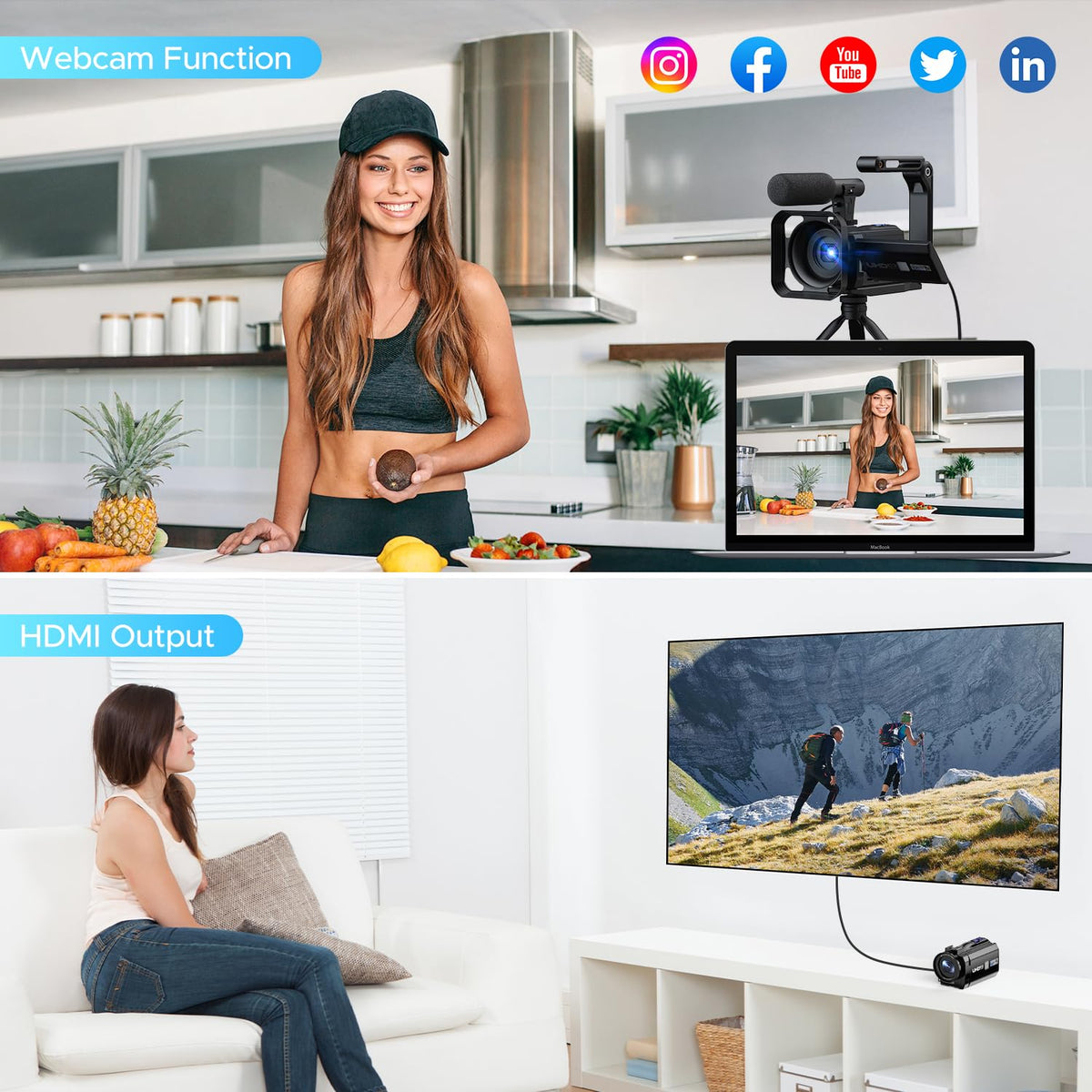 FIREFOTO anti-shake stabilization for smoother footage on the move