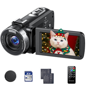 FireFoto camcorder captures 4K video for cinema-like footage on the go.