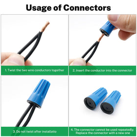 FIRMERST weatherproof connectors and UV jacket withstand sun and rain in exterior installations.