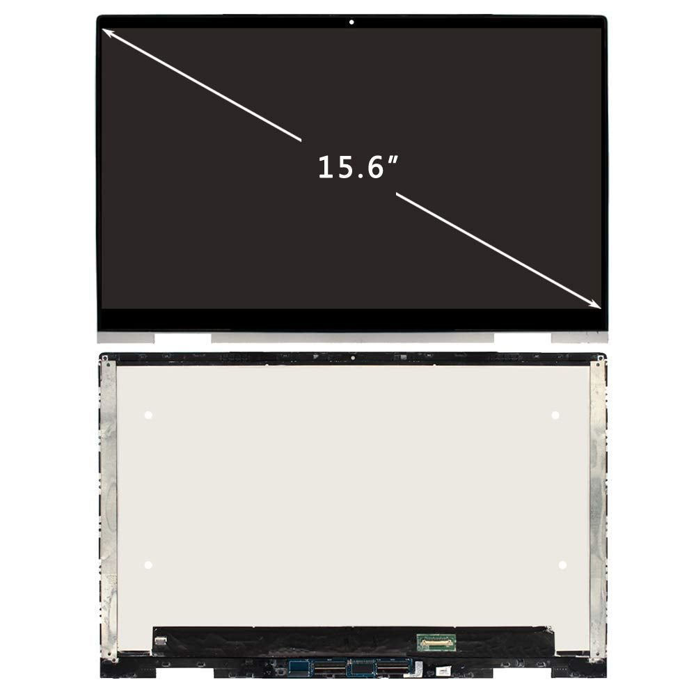 FirstLCD LCD panel with touch assembly for HP 15M-ED restores touch