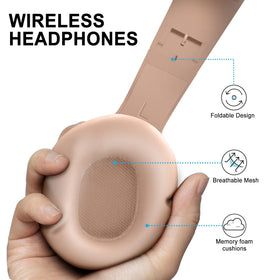 Fisher memory foam earcups provide comfortable all day wear