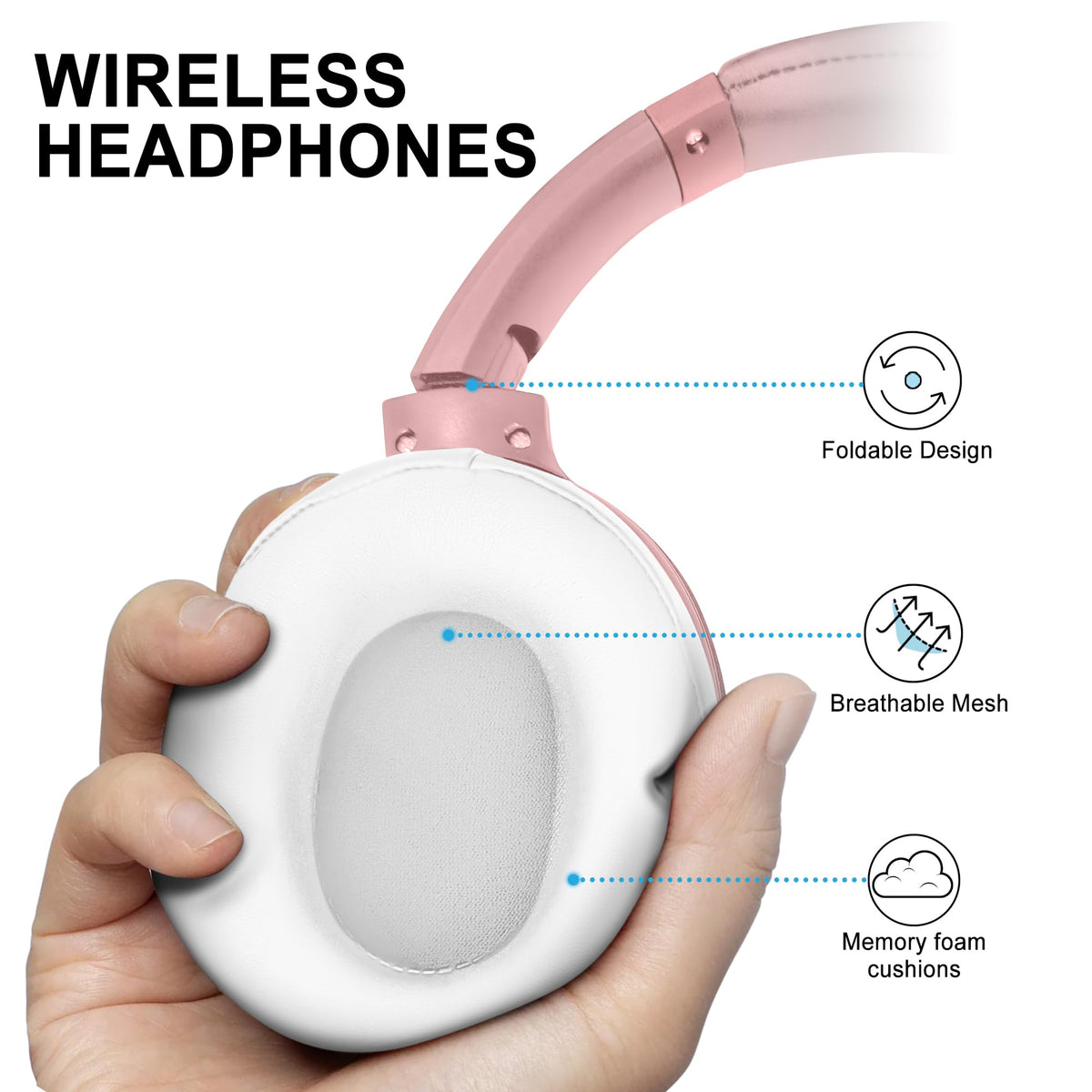 Fisher Pro ANC headphones headband adjustment for secure all-day wear.