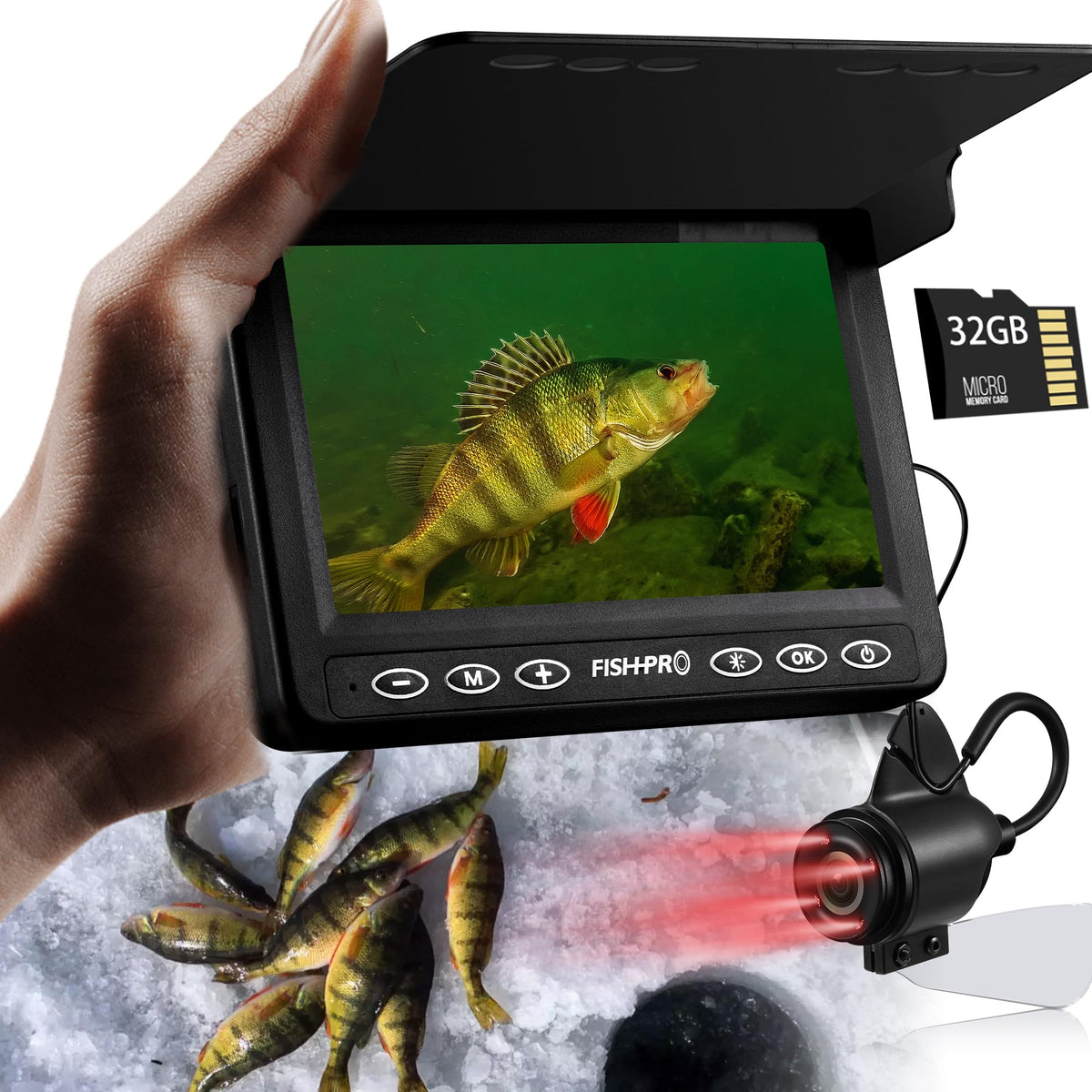 FishPRO 2026 upgrade underwater camera delivers crisp underwater visuals for precise spotting