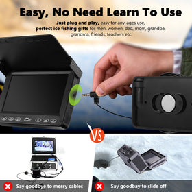 FishPRO 2026 Upgrade USB-C charging port for quick recharges