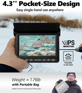 5000mAh USB-C battery sustains all-day fishing sessions