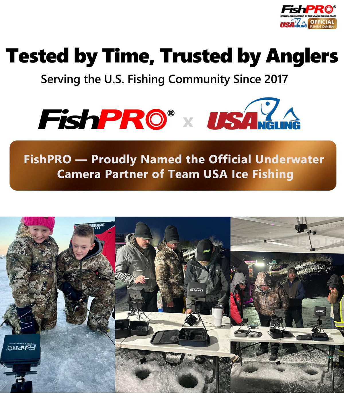 FishPRO DVR 32GB storage captures hours of footage for review on or off the water.