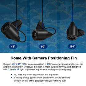 Compact FishPRO ice fishing camera kit for portability