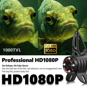 FishPRO Mag-Spool system keeps monitor and cord secure during use.