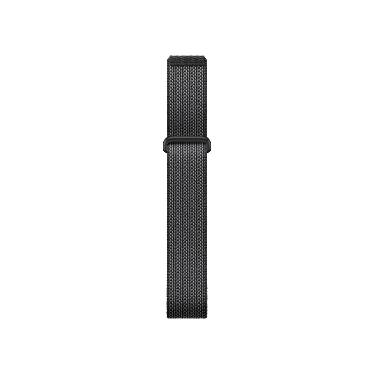 Fitbit Air Active Band front view shows Obsidian color and secure comfortable fit