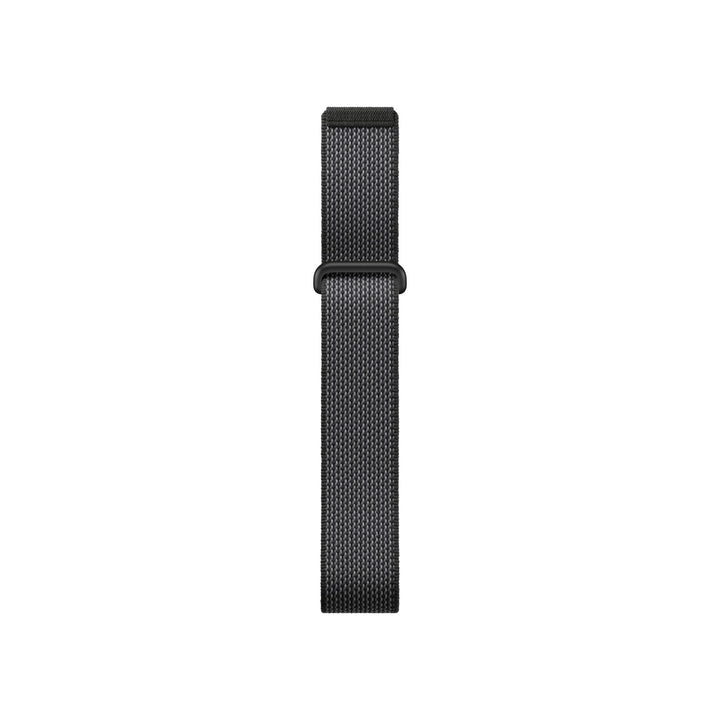 Fitbit Air Active Band front view shows Obsidian color and secure comfortable fit