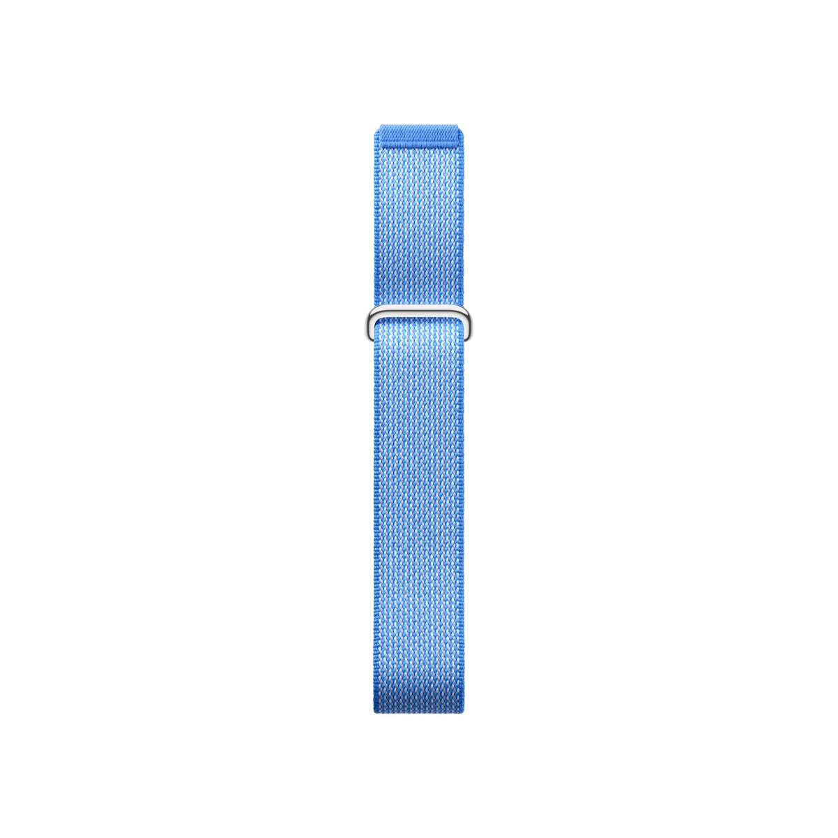 Fitbit band front view showing Lavender color and stainless steel buckle, Fitbit benefit: precise fit