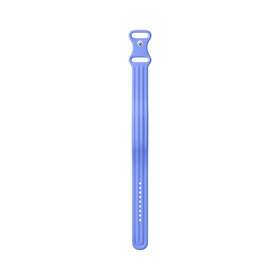 Fitbit lavender band front view showing clasp and fit for active comfort