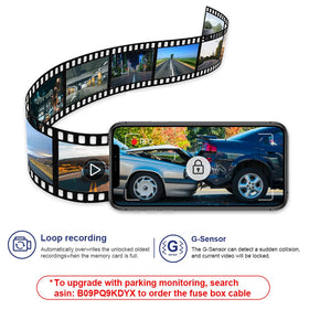 FITCAMX 128GB micro SD card slot for extended recording