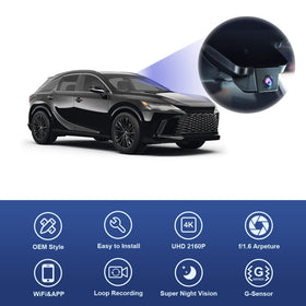 Ultra-clear 2160P UHD footage; captures license plates clearly.