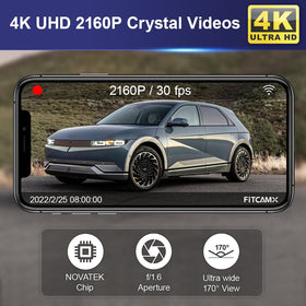Fitcamx OEM style build blends with IONIQ 5 interior and vent design