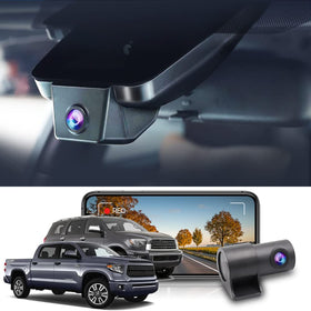 FITCAMX 4K front dash cam for Toyota Tundra and Sequoia delivers crisp daytime footage