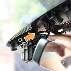 FITCAMX sleek OEM look blends with Porsche interiors for discreet recording