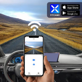 FITCAMX black cover option blends with Civic aesthetics for a seamless look.