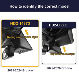 FITCAMX 4K dash cam side profile showing discreet install option