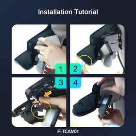Fitcamx G-sensor lock indicator preserves incident footage.
