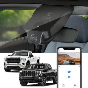 FITCAMX dash cam UHD 2160p footage for GMC Sierra 2020–2026.