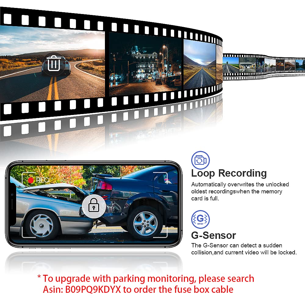 FITCAMX dash cam is built to withstand extreme temperatures for year round reliability.