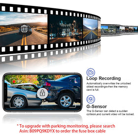 FITCAMX dash cam is built to withstand extreme temperatures for year round reliability.