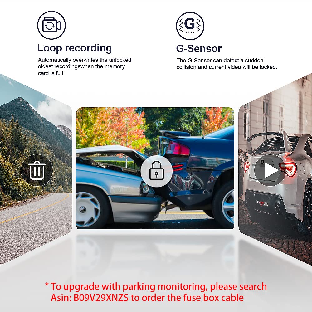 Durable dash cam withstands wide temperature ranges for all seasons.
