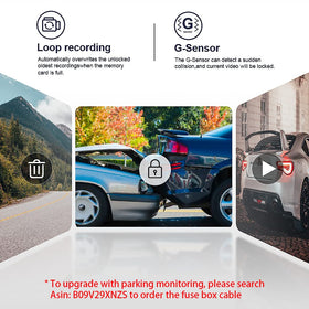 Durable dash cam withstands wide temperature ranges for all seasons.