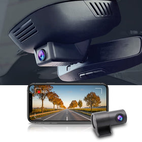 Fitcamx front 4K dash cam for Polestar 2 delivers sharp daytime and night footage