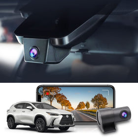 FITCAMX front dashcam for Lexus RX 2023–2026 delivers crisp daytime 2160P footage