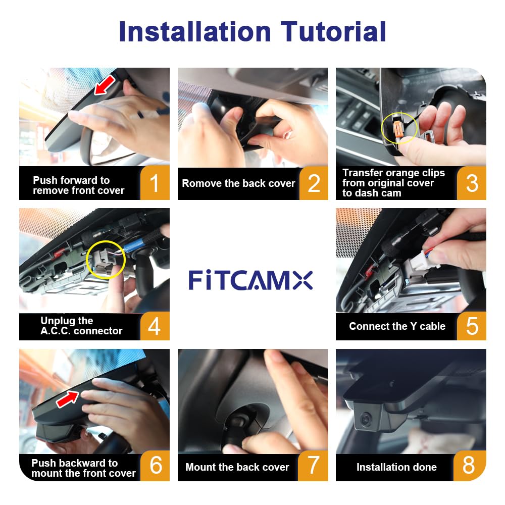 Fitcamx loop recording with G-Sensor automatically preserves crucial clips.