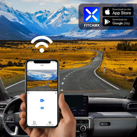 FITCAMX night vision enhances low light driving clarity