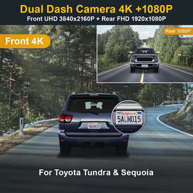 FITCAMX OEM-style dash cam installed discreetly for a factory look
