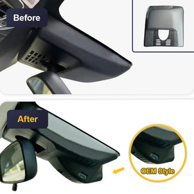 Fitcamx 2160p video capture with night-vision capabilities for clear road details.