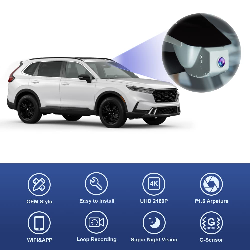 Fitcamx built-in WiFi enables real-time view via the app