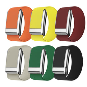 fitspur sweat-wicking yellow band for Whoop 5.0 supports intense training