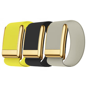 fitspur swim-ready band showing waterproof design for pool or shower