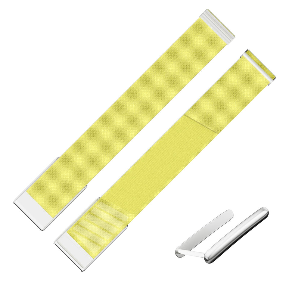 fitspur waterproof hydroknit band for Whoop 5.0 yellow, ideal for pool workouts